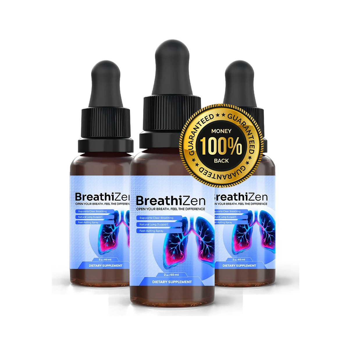 Breathizen official order and guarantee badge