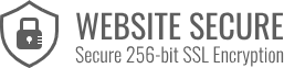 SSL encrypted secure website badge for the Breathizen order page